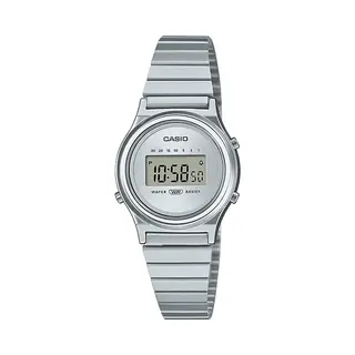 Casio, Armbanduhr, LA700WE-7AEF, Silber, (Digitaluhr, 30.80 mm)