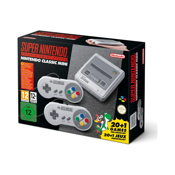 Nintendo Classic Mini: Super Entertainment System 512 Gb Grijs thumbnail