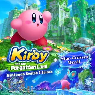 Kirby And The Forgotten Land + Star-Crossed World Nintendo Switch 2 Edition Upgrade Pack ( Uk - Eu)