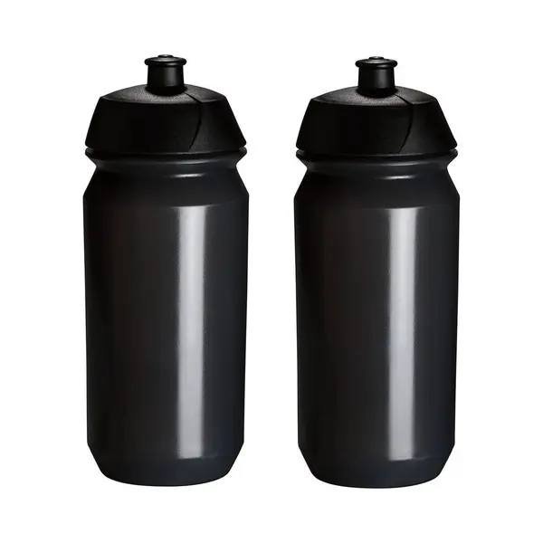2 X Tacx Shiva Bidon - 500 Ml - Transparant Zwart - Drinkbus - Bidons Kinderen Volwassenen thumbnail