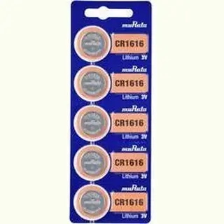 Sony Murata CR1616 Lithium Knoopcel Batterij 5 Stuks