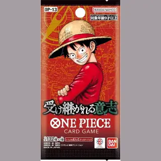 Bandai Namco One Piece Card Game Op-13 Carrying On His Will Booster Pack (Japans) – Sealed