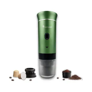 Cuisina Lumina® Draagbare Koffiemachine - Cuisina Lumina ® - Hoogwaardige Kwaliteit - 120 Ml - Voor Onderweg - Draagbaar Koffiezetapparaat - Camping Gadget -