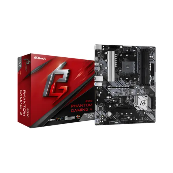 Asrock B550 Phantom Gaming 4 Amd B550 Sockel AM4 Atx thumbnail