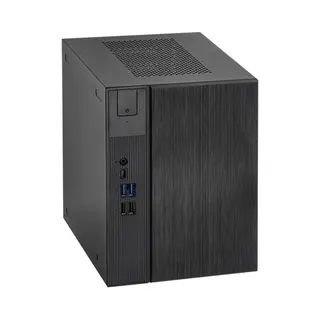 Asrock DeskMeet X300 8L formaat Pc Zwart Amd X300 Socket AM4
