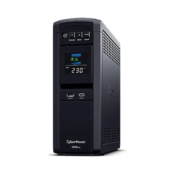CyberPower CP1350EPFCLCD Ups Line-interactive 1,35 kVA 780 W 6 Ac-uitgang(en) thumbnail
