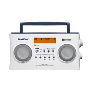 Sangean Dpr-26BT Tragbar Digital Weiß