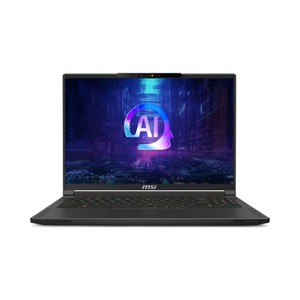 Msi Stealth A16 Ai+ A3HVGG-065NL Amd Ryzen Ai 9 365 Laptop 40,6 cm (16") Quad Hd+ 32 Gb LPDDR5x-Sdram 1 Tb Ssd Nvidia GeForce Rtx 4070 Wi-Fi 7 (802.11be) Windows 11 Pro Zwart thumbnail