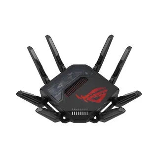 Asus Rog Rapture Gt-BE98 wireless router 10 Gigabit Ethernet Quad-band (2.4 GHz / 5 GHz-1 / 5 GHz-2 / 6 GHz) Black