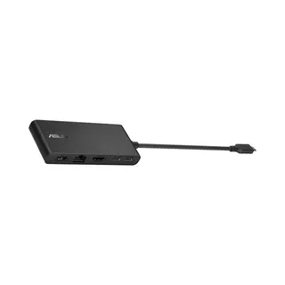 Asus Dual 4K Usb-C Dock DC201 Kabelgebunden Usb 3.2 Gen 2 (3.1 Gen 2) Type-C Schwarz