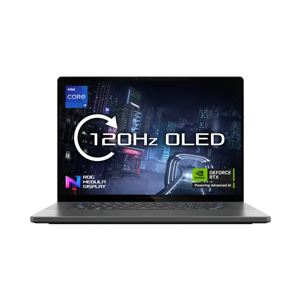 Asus Rog Zephyrus G16 GU605CP-QR007W Intel Core Ultra 9 285H Laptop 40.6 cm (16") Wqxga 32 Gb LPDDR5x-Sdram 1 Tb Ssd Nvidia GeForce Rtx 5070 Wi-Fi 7 (802.11be) Windows 11 Home Grey, Black thumbnail