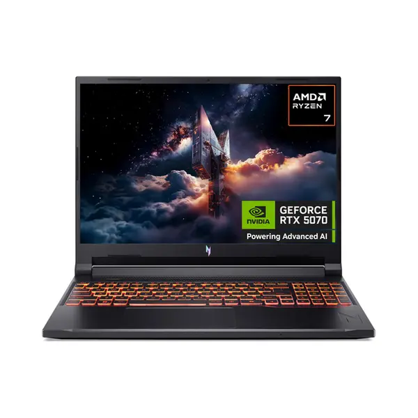 Acer Nitro V 16 V16 Ai ANV16-42 - Amd Ryzen 7 260, 16GB, 1TB Ssd, Nvidia GeForce Rtx 5070, 16" Wuxga, Windows 11 Gaming Laptop thumbnail