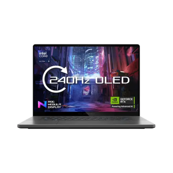 Asus Rog Zephyrus G16 GU605CR-QR102W Intel Core Ultra 9 285H Laptop 40.6 cm (16") 2.5K 32 Gb LPDDR5x-Sdram 1 Tb Ssd Nvidia GeForce Rtx 5070 Ti Wi-Fi 7 (802.11be) Windows 11 Home Grey thumbnail