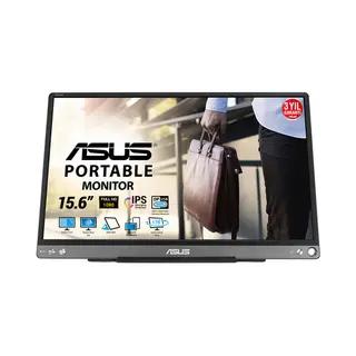 Asus ZenScreen MB16ACE Led display 39,6 cm (15.6") 1920 x 1080 Pixel Full Hd Grau