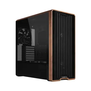 Lian Li Lancool LAN217X Computer-Gehäuse Midi Tower Schwarz, Holz