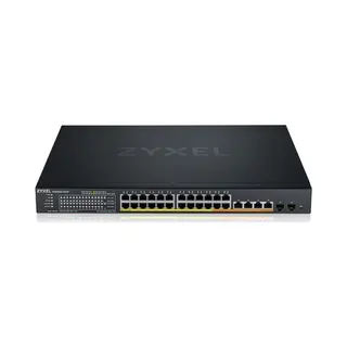 Zyxel XMG1930-30HP Managed L3 2.5G Ethernet (100/1000/2500) Power over Ethernet (PoE) 1U Black