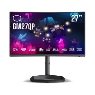 Cooler Master Gaming GM27QP computer monitor 68.6 cm (27") 2560 x 1440 pixels Quad Hd Black