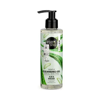 Organic Shop Cleansing Gel Avocado And Aloe 200 Ml
