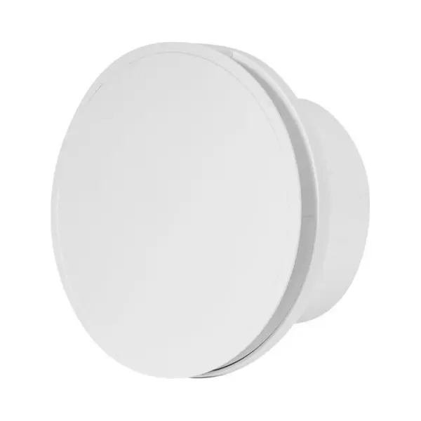 Europlast Ø 100mm Wandventilator Lüfter Abluft Ventilator Küche Wc Bad - Badlüfter Fan - Rund Front - Kunststoff - Weiß thumbnail