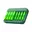 8-slot met batterijen