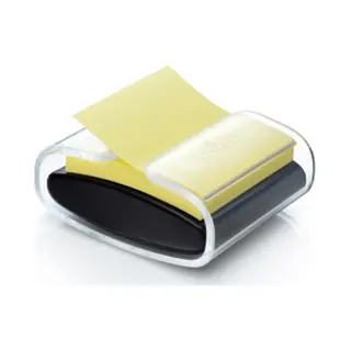 Post-It PRB330 Notizpapier Quadrat Schwarz, Gelb 90 Blätter Selbstklebend