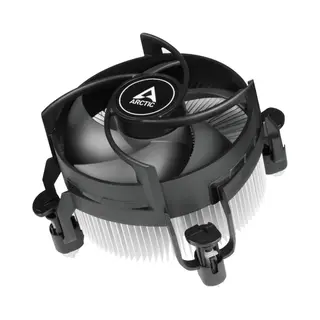 Arctic Alpine 17 Co Prozessor Luftkühlung 9,2 cm Schwarz, Silber 1 Stück(e)