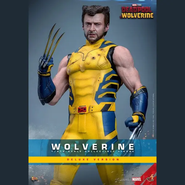 Hot Toys Deadpool & Wolverine Movie Masterpiece Action Figure 1/6 Wolverine (Deluxe Version) 31 Cm Action Figuur thumbnail