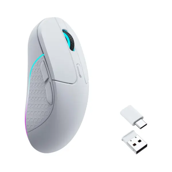Keychron M3 muis Gamen Rechtshandig Rf-draadloos + Bluetooth Optisch 26000 Dpi thumbnail