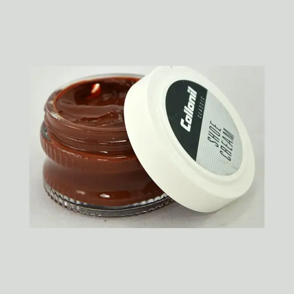 3 Glazen Potjes Schoenpoets Midden Bruin | Collonil Shoe Cream Medium Bruin | Kleur 398 | 3 X 50 Ml | Voordeelaanbieding thumbnail