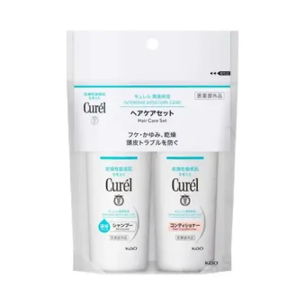 Kao - Curel Intensive Moisture Care Hair Care Travel Set 2 Pcs thumbnail