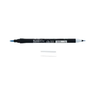 Kuretake Zig Art And Graphic Twin Tip Brush Marker Pen 302 Pastel Blue