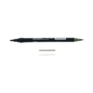 Zig Art & Graphic Twin Tip Brush Marker - Green Gray