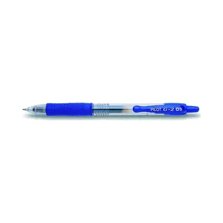 Gelschrijver Pilot G-2 Fijn Blauw | 12 Stuks