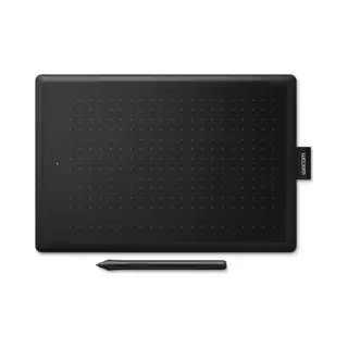 Wacom One by Medium graphic tablet Black 2540 lpi 216 x 135 mm Usb