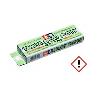 Tamiya Epoxy Plamuur Snel Type 25g 2K