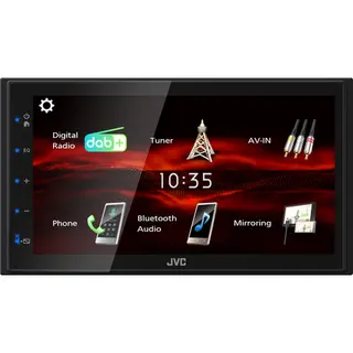 Jvc Kw-M180DBT autoradio Zwart 180 W Bluetooth