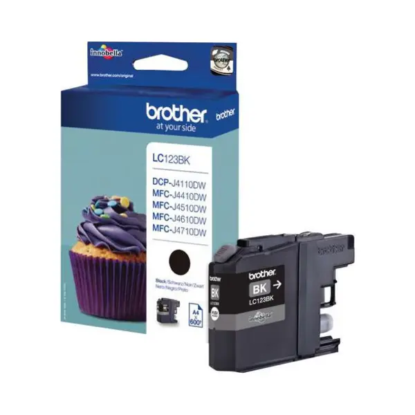 Brother LC123BK ink cartridge 1 pc(s) Original Black thumbnail