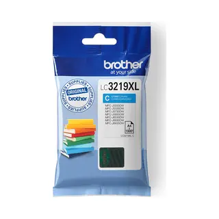 Brother LC3219XLC Druckerpatrone 1 Stück(e) Original Hohe (Xl-) Ausbeute Cyan