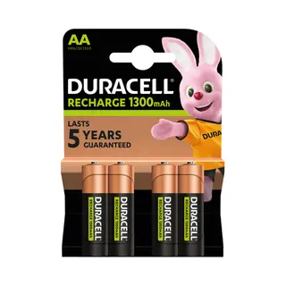 Duracell Recharge Ultra Aa-batterijen, verpakking van 4