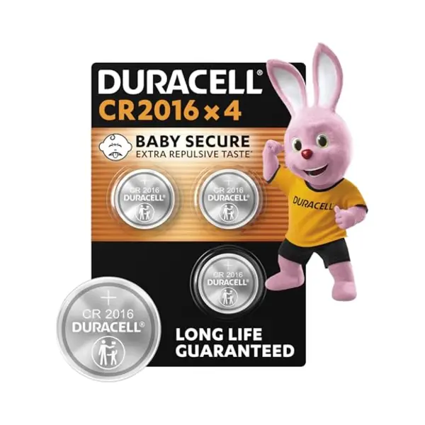 Lithiumknoopcelbatterij 2016 - Set Van 4 - Duracell thumbnail
