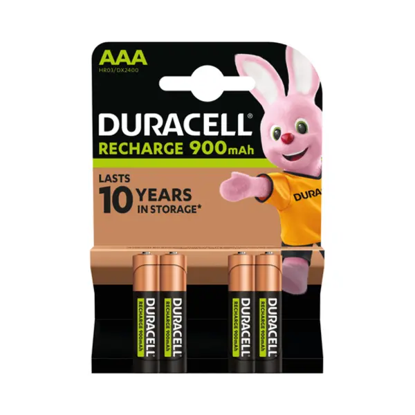 Duracell StayCharged Aaa (4pcs) Wiederaufladbarer Akku Nickel-Metallhydrid (NiMH) thumbnail