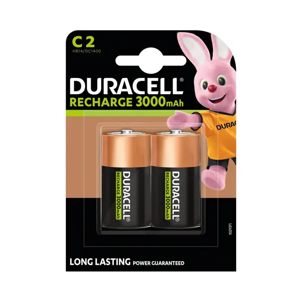 10x Duracell Oplaadbare Batterijen Ultra C 2 Stuks thumbnail