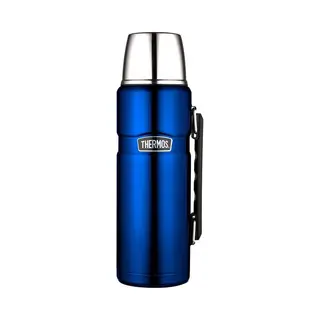 Thermos King Thermosfles - 1, 2 Liter - Metallic Blauw