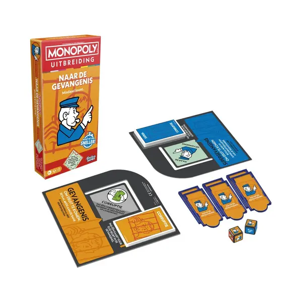 Monopoly Naar De Gevangenis - Uitbreiding Voor Monopoly - Gezelschapsspel thumbnail