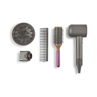 Casdon 73252 Dyson Supersonic Styling-Set | Interaktiver Spielzeug-Haartrockner Für Kinder Ab 3 Jahre | Sieht Aus Und Funktioniert Wie In Echt,