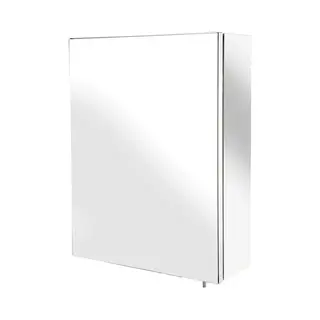 Single Door Bathroom Cabinet Stainless Steel Croydex Avon