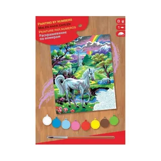 Mammut Spiel & Geschenk Ksg Painting By Numbers Junior Unicorn 0124