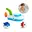 Blauw, Groen, Wit, rood