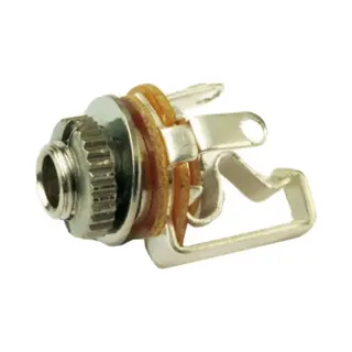 Electrovision Mono 2, 50mm Jack Contra Connector Voor Paneelmontage Met 3 Soldeerpunten