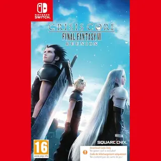Square Enix Crisis Core, Final Fantasy Vii Reunion - Switch - Code In Box